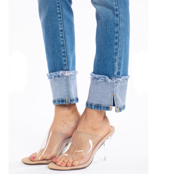 KANCAN Light Washed Distressed Jeans - Picture 5 of 5